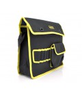 Сумка для монтажных инструментов, черная с желтой вставкой, Пакет
