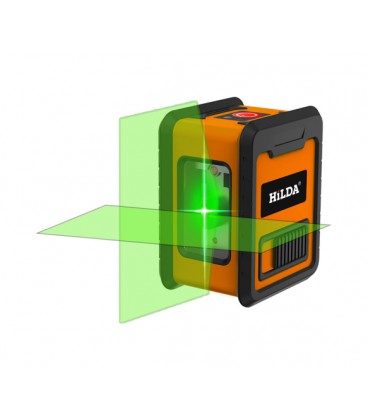 Уровень лазерный Hilda, IP54, 500cm, Orange