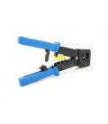 Инструмент HY-376Z с храповиком для обжимки RJ-45 (8P8C) и RJ-12/11 (6P6C), 6P/8P + обрезка сквозных коннекторов
