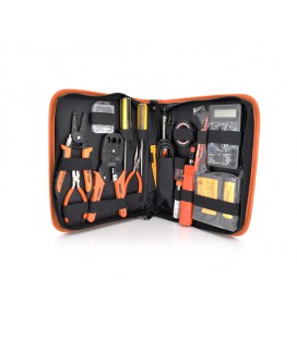 Набор монтажника 16 в 1 (JM-P15), JM-CT4-12, JM-CT4-3, Stripper, кусачки, индикатор, паяльник, пинцет, коннекторы, крона, сумка,