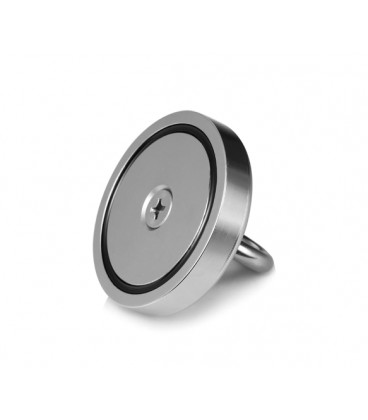 Магнит с кольцом D20, натяжение 0-9 кг