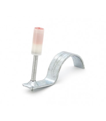 Гвозди монтажные пироксилиновые, 8х53мм, зажим для труб Ø35мм, 60 штук в упаковке, цена за упаковку