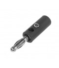 Наконечник кабельный, винтовая фиксация, диаметр 4мм, черный, 100 штук в упаковке, цена за штуку