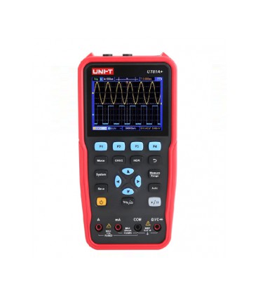 Мультиметр UNI-T UT81A+ (RP UT81A+) графический дисплей,5В DC, 2 А, 2600 мАч 2 (18650), 0,1 Гц~30 МГц, 198×96×38 мм