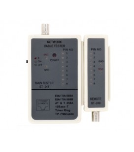 Кабельный тестер Merlion ST-248BNC, RJ-45+BNC