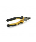 Плоскогубцы, черно-желтые ручки 200х8мм, Blister