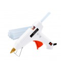 Пистолет клеевой с питанием от 220V HS-6701 80W, клей диаметром-7мм/11мм, White, Blister