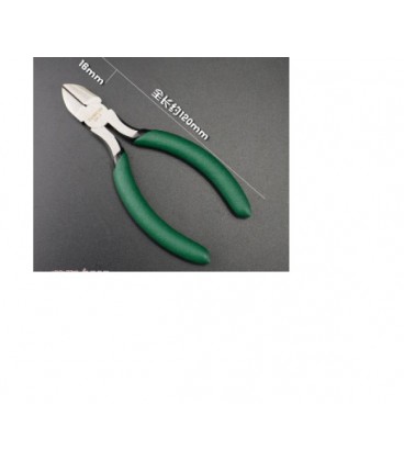 Кусачки вертикальные, зеленые ручки 120х12мм, 6 дюймов, Q30