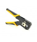 Инструмент G-2118 для обжимки RJ-45 (8P8C) и RJ-12/11 (6P4C), Желтые Q10