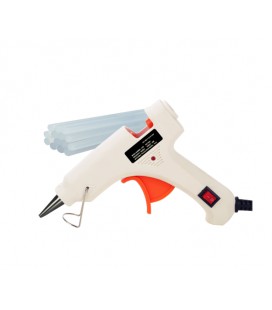 Пистолет клеевой с питанием от 220V HS-6503 50W, клей диаметром-7мм, White, Blister