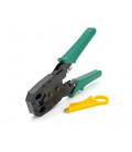 Инструмент Merlion XL-315 для обжимки 4P/6P/8P, зеленые, Q50
