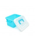 Пластиковый переносной ящик для инструментов 170 х 120 х 90 мм, голубой
