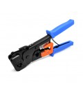 Инструмент Merlion SK-268E для обжимки RJ-45 (8P8C) и RJ-12/11 (6P8C), синие