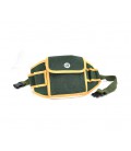 Сумка на пояс для монтажных инструментов Rongkai на пояс, зелено-желтая