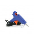 Пистолет клеевой с питанием от 220V YULIAN YL-266, клей диаметром-7мм, 20W, Blue, Blister