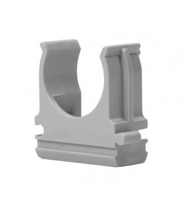 Клипса для гофры серая 16 мм Apro (пач. 100шт)