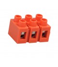 Клеммный блок H2519-3P 36A/660V, материал медь, сечение провода 0.5-6мм2