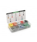 Набор клемм/наконечников 400шт(E0506y-100.E0508o-100.E2512b-25,E1008r-50,E1510bl-25,E4012gr-25,E7508wr-50,E6012g-25)в боксе