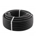 Гофротруба КОПОС уличная двухслойная D32 ПП, с протяжкой, с защитой от ультрафиолета, (50м), цвет черный, цена за бухту
