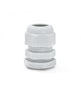 Кабельный спиральный водонепроницаемый разъем PG13,5, white