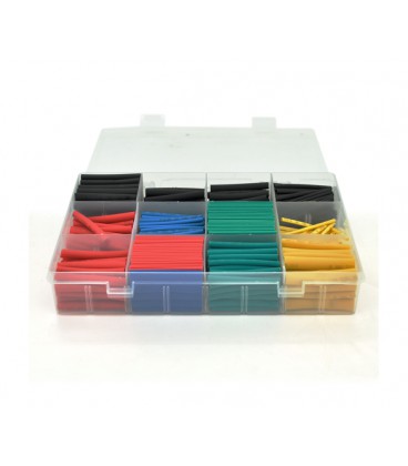 Комплект термоусадочной трубки диаметром: 1,5 мм, 2,0 мм, 3,0 мм, 4,0 мм, 5,0мм, 6.0мм,8.0мм, 10.0мм раб. темп.: от -50 ° C до +