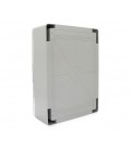 Бокс ударопрочный из ABS пластика с монтажной панелью 600х400х200, c прозрачной дверцей,IP65