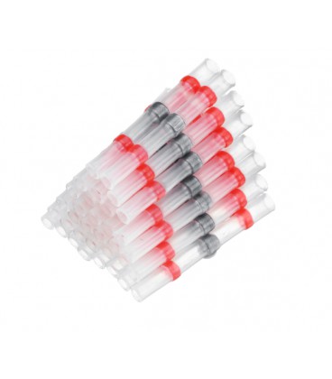 Термоусадочная гильза с припоем SST-S21 Red 0.5-1.50mm², 100 штук в упаковке, цена за штуку