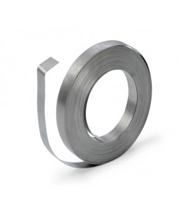 Лента бандажная 19*0.7MM-304, материал нержавейка, 30м