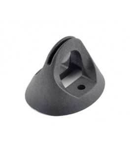 Кронштейн КП-3 пластиковый для плоских поверхностей и опор, крепление шурупами или бандажной лентой