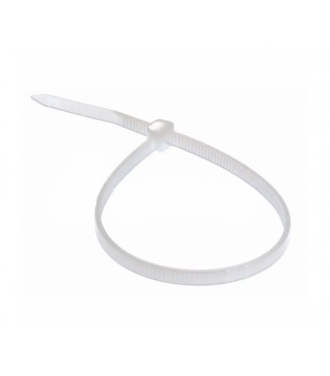 Стяжки нейлон 9х650mm белые (100 шт) высокое качество, диапазон рабочих температур: от -45С до +80С