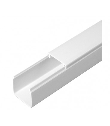 Кабельний канал с двойным замком Merlion 40х25х2000мм (10шт упаковка) цена за упаковку