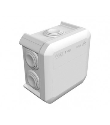 Коробка распределительная наружная Т40 90х90х52 IP55 OBO Bettermann цвет белый