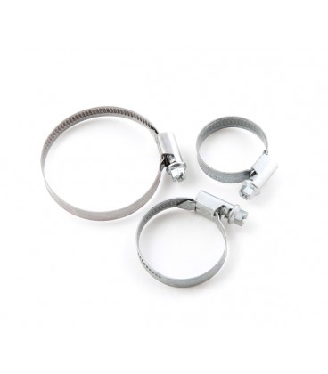 Хомут из нержавеющей стали D 18-32 мм ширина 8 мм
