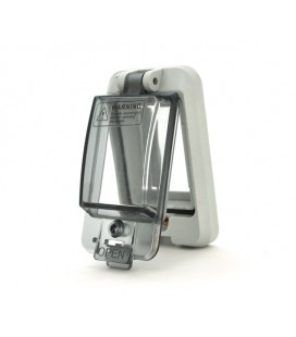 Бокс под автоматы на 2 модуля врезной с крышкой IP66