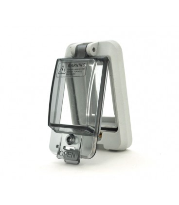 Бокс под автоматы на 2 модуля врезной с крышкой IP66