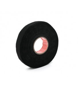 Изолента тряпичная YC 51618 0,17мм*19мм*25м (черная), диапазон раб. темп.:от - 40°С до + 125°С, высокое качество!!! цена за шт