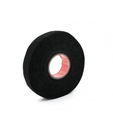 Изолента тряпичная YC 51618 0,17мм*19мм*25м (черная), диапазон раб. темп.:от - 40°С до + 125°С, высокое качество!!! цена за шт