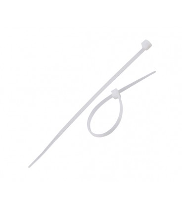 Стяжки нейлон 2,5х150mm белые (1000 шт) высокое качество, диапазон рабочих температур: от -45С до +80С