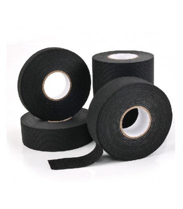 Изолента тканевая ( полиэстэр ) 0,3*25мм*15м -10~70℃ цена за 1шт