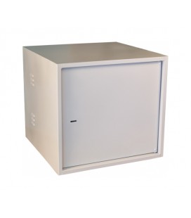 Антивандальный шкаф VAGOS Lite Super Antilom 19' 12U - 0.8мм (600х550x600) дверь - скрытые петли, замок - сувальдный, 8отв. 22мм