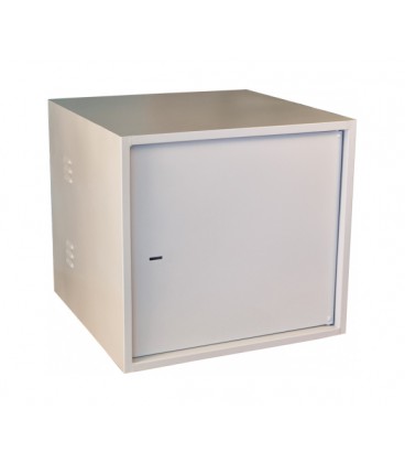 Антивандальный шкаф VAGOS Lite Super Antilom 19' 12U - 0.8мм (600х550x600) дверь - скрытые петли, замок - сувальдный, 8отв. 22мм