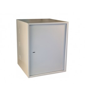 Антивандальный шкаф VAGOS Lite Super Antilom 19' 15U - 0.8мм (600х750x600) дверь - скрытые петли, замок - сувальдный, 8отв. 22мм