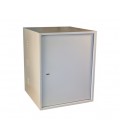 Антивандальный шкаф VAGOS Lite Super Antilom 19' 15U - 0.8мм (600х750x600) дверь - скрытые петли, замок - сувальдный, 8отв. 22мм