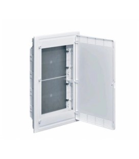 Щит мултимедийный Hager VF418PZF, внутренний, 4 ряда с перфорированой монтажной панелью (688х460х98)