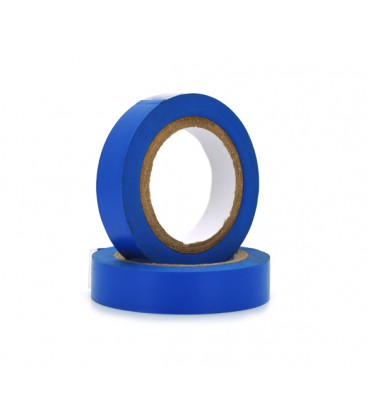 Изолента огнестойкая XILIN 0,13мм*18мм*10м (синяя), temp:0+80°С, 600V, растяж-130%, прочность 20Н/см, Агдезия 0,38кг/25мм, 10 шт