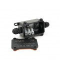 Водонепроницаемая коробка CN801-2 PG7 (3-6.5mm), 1-4 контакта, 70 х 40 х 40 мм, IP68