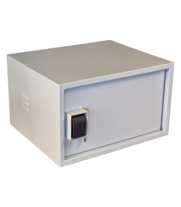 Антивандальный шкаф VAGOS Lite Super Antilom 19' 7U - 0.8мм (530х320x450) дверь - скрытые петли, замок - крабовый, 8отв. 22мм