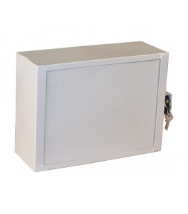 Антивандальный шкаф VAGOS Lite 400х300x150 (0,5мм) дверь пенал, замок - крабовый 'Арико' , 4отв. 22мм