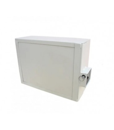 Антивандальный шкаф VAGOS 400х300x150 дверь пенал, замок - крабовый 'Арико' , 4отв. 22мм