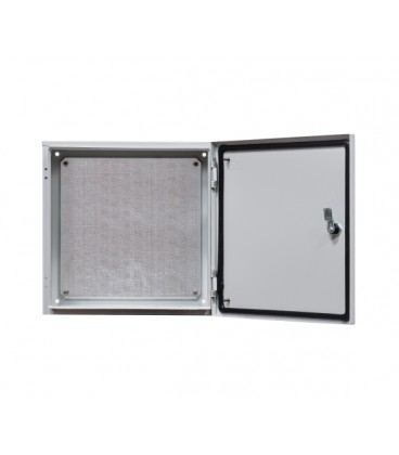 Корпус электротехнический Pro ЩМП-400х300х150 -1.0 мм с монтажной панелью 1,5мм, степень защиты IP 54, метал